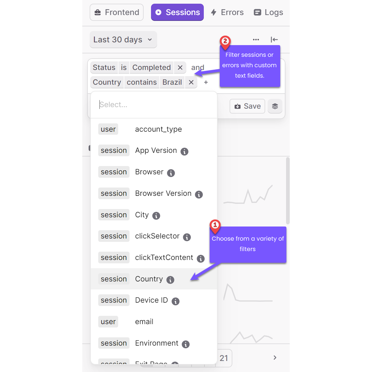 segment filters